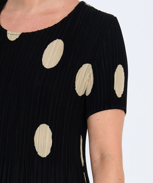 Skatie vestido lunares non iron skatie S99V05BLK 03 e1770576870229