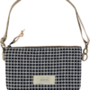 Bolso y riñonera Belt CLOVER Bcn Zania azul-blanco