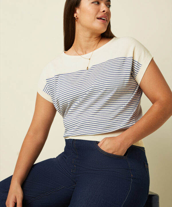 King Louie Espana jersey Lina top DOleron rayas King Louie 10486 439 B e1772916870259