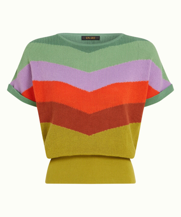 King Louie Espana jersey ann top wonder verde King Louie 10499 220 F e1772915335626