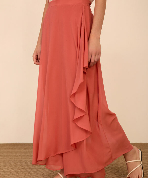 Falda pantalón MEISÏE de gasa