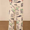Pantalón fluido MEISÏE "la mer"