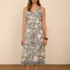 Meisie vestido midi estampado azul celeste meisie M120V02AUR 1 e1774938448522