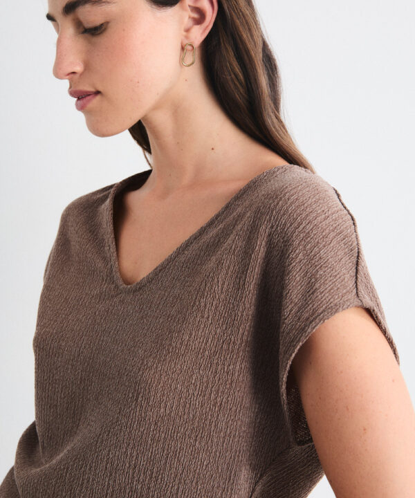 Alternative view of Camiseta texturizada MUS & BOMBON Liora