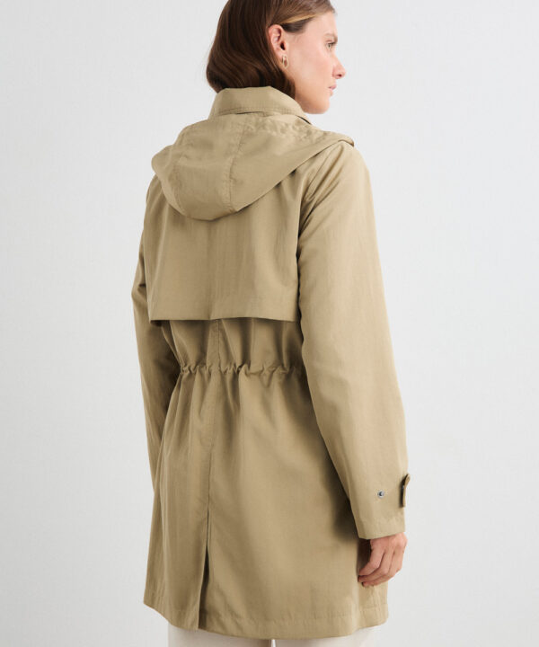 Mus Bombon chubasquero chaqueta parka verde caqui CHA FINLO VERDE 3 e1772394494863