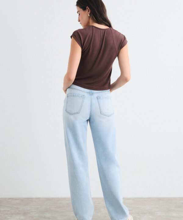 Mus Bombon pantalon tejano azul claro PAN TAIO TEJANO CLARO 1 e1772369830852