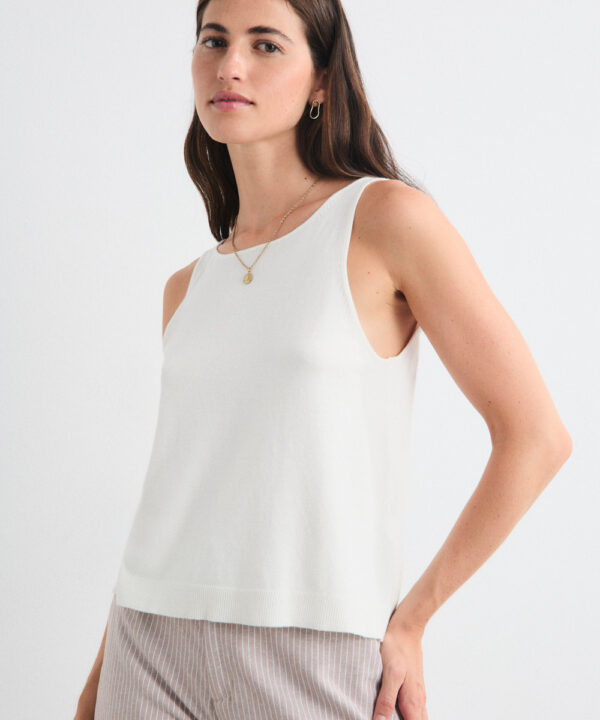Mus Bombon top camiseta tirantes TOP YAKIRA CRUDO 1 e1772373762476