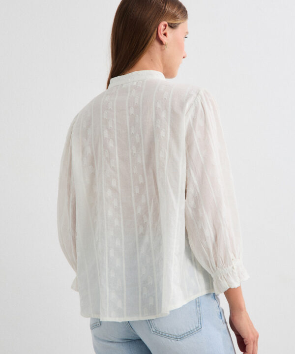 Mus bombon camisa blanca primavera CAL ORIANA BLANCO 3 e1772365253465