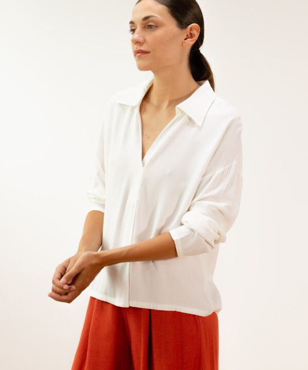 Blusa P.A.N cruda/blanca