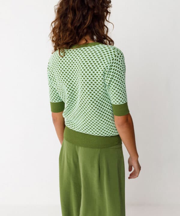 SKFK Sueter muike verde claro manga corta scaled e1774252728669