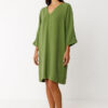 SKFK Vestido Nikole verde oliva scaled e1773323601771