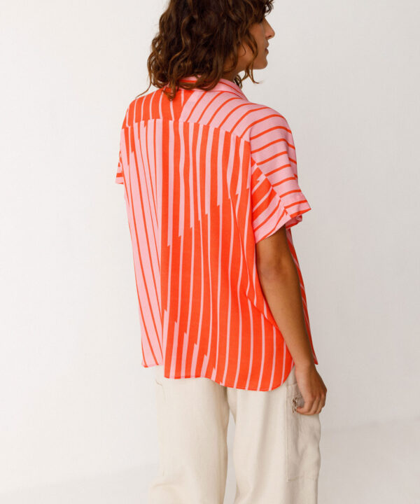 SKFK camisa aian naranja ecovero rayas scaled e1774513693183
