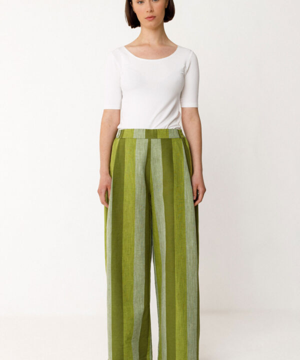 Pantalón ancho lino SKFK Lur