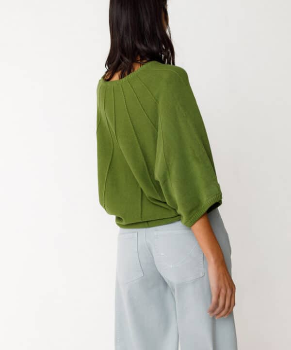 SKFK sueter Olaia verde oscuro scaled e1774252178851