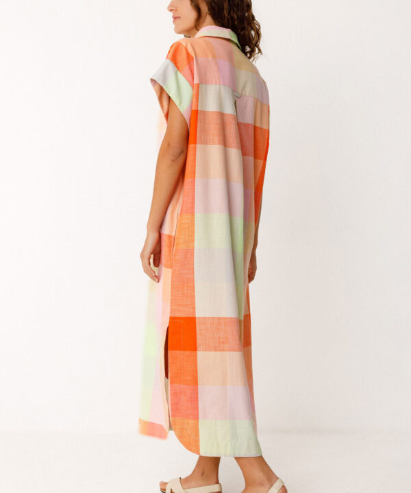 Alternative view of Vestido camisero SKFK Lama