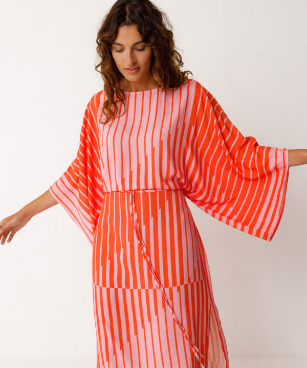 Alternative view of Vestido midi ecovero SKFK Ligi