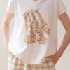 PAN producto basico 2602103Cap Camiseta Cruda Jirafa algodon organico
