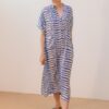 PAN producto basico 2602274 Vestido Est. Peces azul viscosa