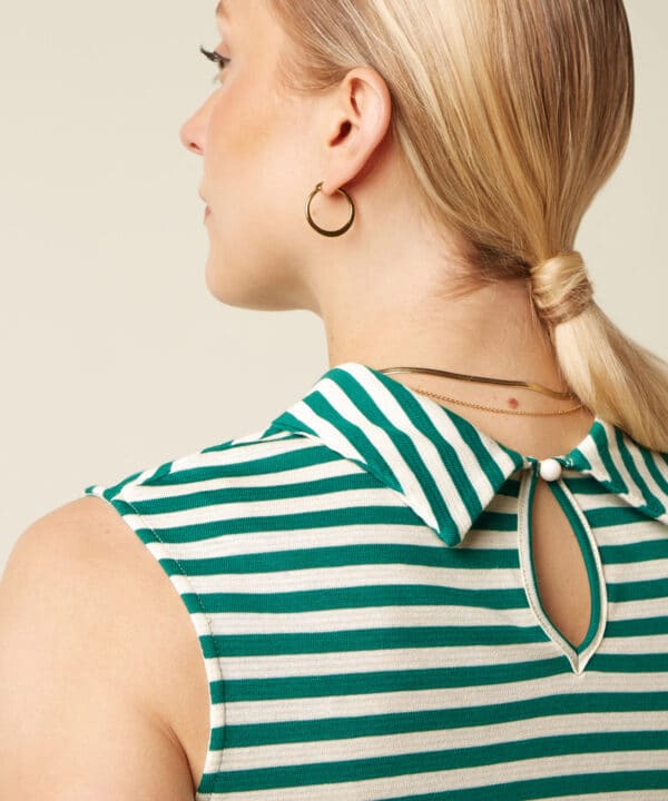 King Louie top rayas verde Dita top chopito stripe King Louie Espana 10391 239 MF