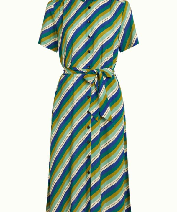 King Louie vestido camisero Olive midi dress cliff King Louie Espana 10336 439 F