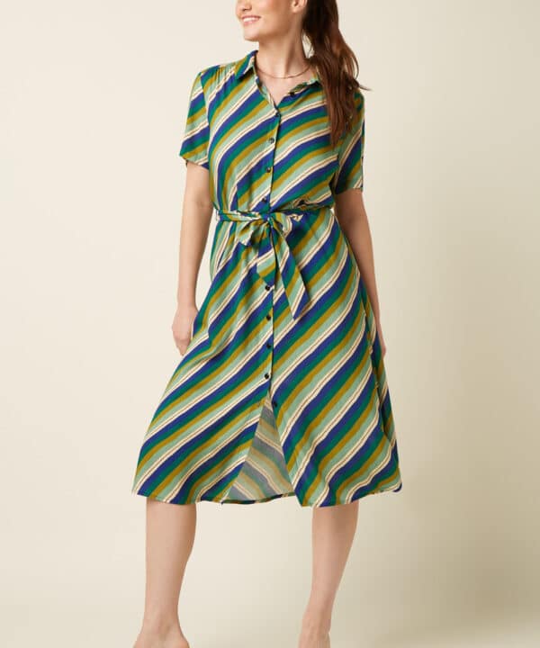 Vestido camisero Olive midi KING LOUÏE Cliff