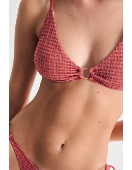 Alternative view of Bikini MUS & BOMBON Helian rosa oscuro