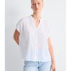 Mus bombon blusa sare blanca