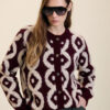 Cardigan MEISÏE bucle a contraste