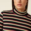 King Louie Espana Camiseta cuello alto rayas rollneck top Lottie stripe 11036511 1