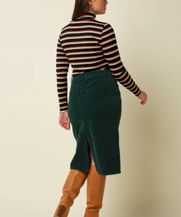 King Louie Espana Camiseta cuello alto rayas rollneck top Lottie stripe 11036511 3