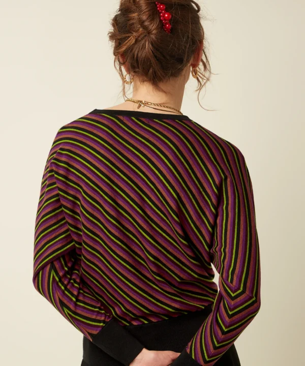King Louie Espana Jersey Daria top Blaze rayas punto 10789600 4