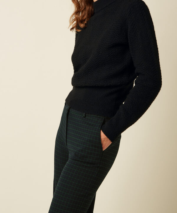 King Louie Espana Pantalones cuadros federica Reyna Check verde 10914 001 B