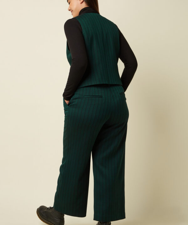 King Louie Espana Pantalones federica Dale Chevron verde 10658 200 MB