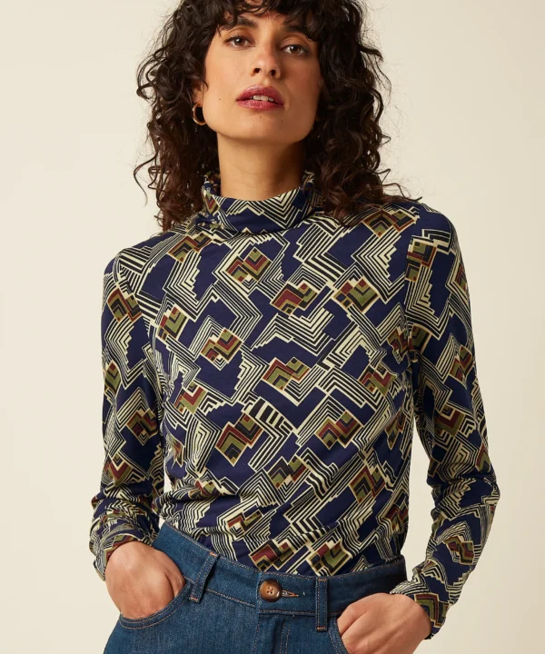 Camiseta KING LOUÏE Rollneck Leia