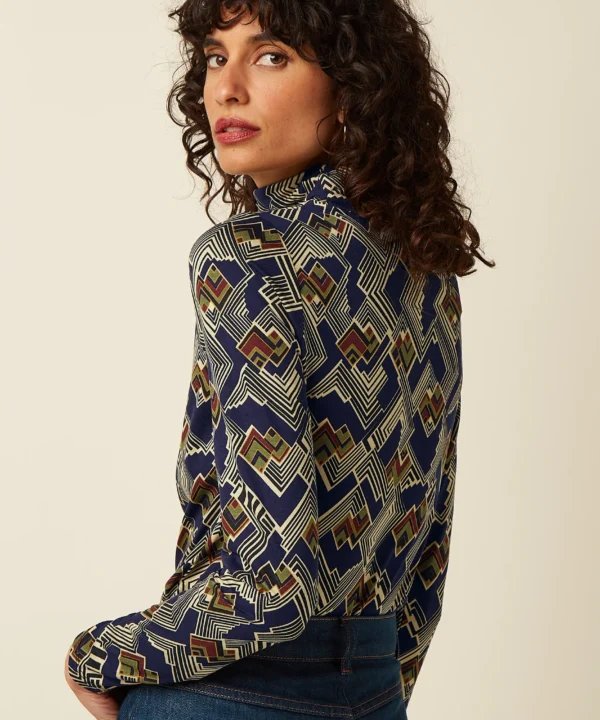 King Louie Espana camiseta cuello alto rollneck top leia 10927445 4