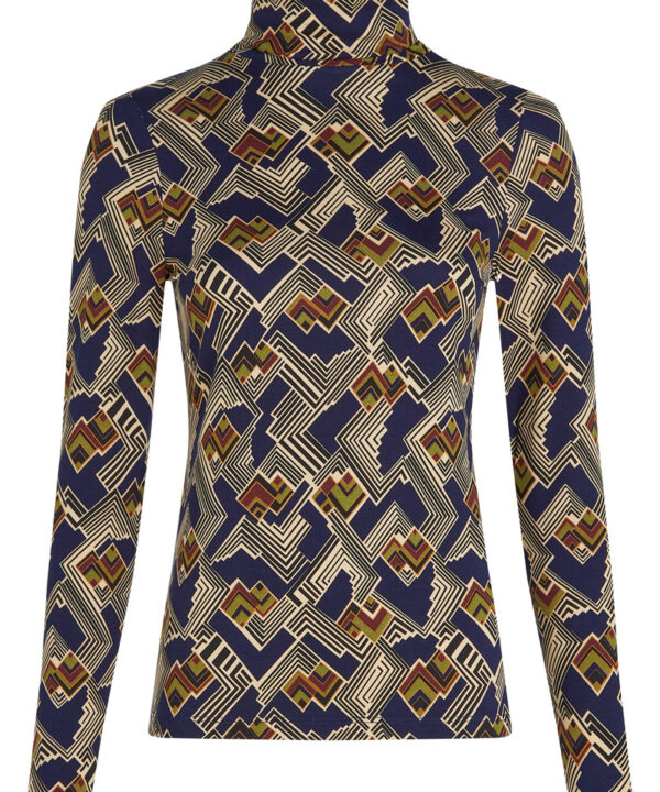 King Louie Espana camiseta cuello alto rollneck top leia 10927 445 F