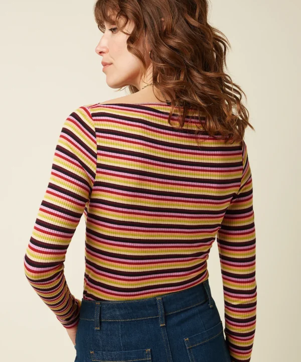 King Louie Espana camiseta manga larga rayas Marina top josie stripe 11023999 4