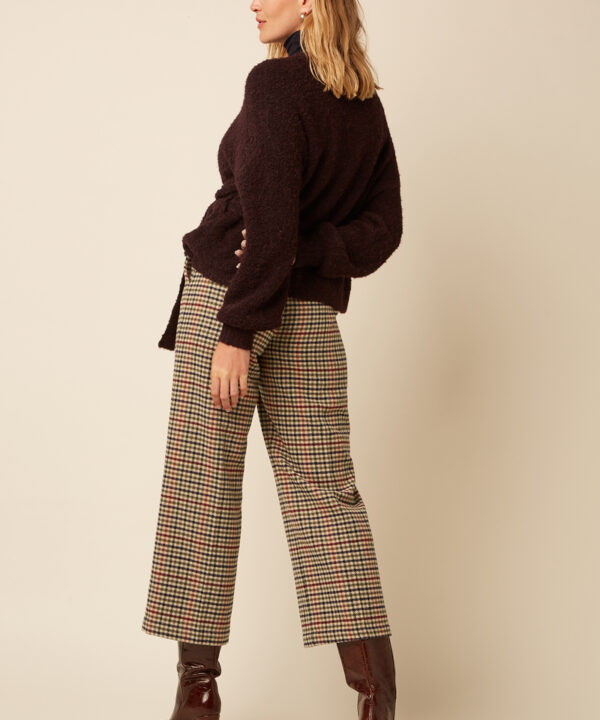 King Louie Espana cardigan granate Loose Boucke knit punto 10894 612 MB