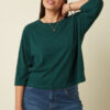 King Louie Espana jersey anya top cocoon verde 10798 200 B