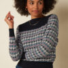 King Louie Espana jersey kiki top brume 10817 001 B