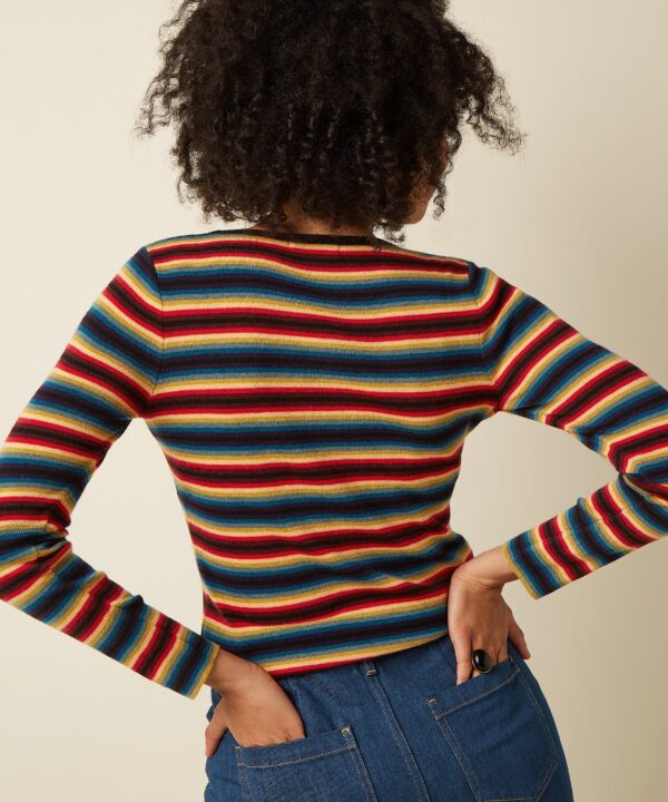 King Louie Espana jersey rayas multicolor agnes top lone 10887999 4