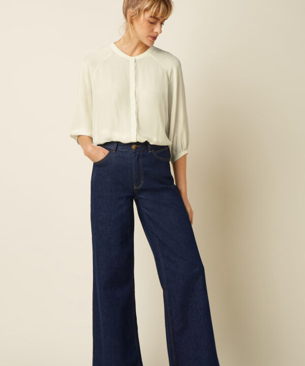 Pantalón Paige KING LOUÏE denim azul Onyx