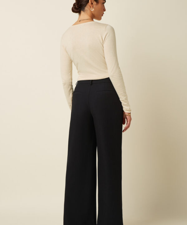 Alternative view of Pantalón Federica KING LOUÏE Marple negro