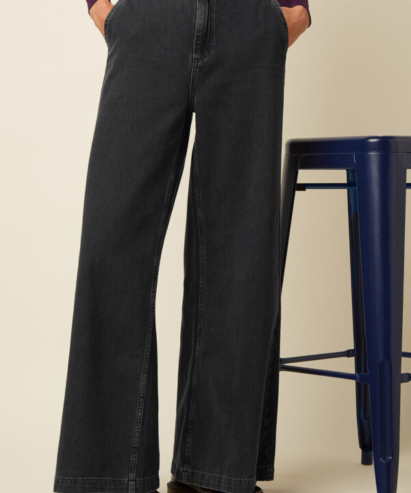 Pantalón Peppa KING LOUÏE Rock denim negro