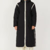 Abrigo SKFK anorak largo negro Garai wct00038 02n 1