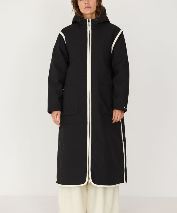 Abrigo anorak largo SKFK Garai