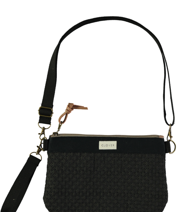 Bolso y riñonera Belt CLOVER Calima negro