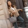 Bolso clover carolina espiga tela