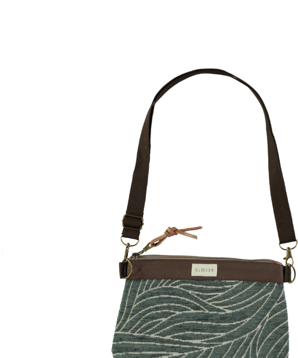 Bolso cluth clover bcn bolso de mano tela zafiro verde 260604 112546
