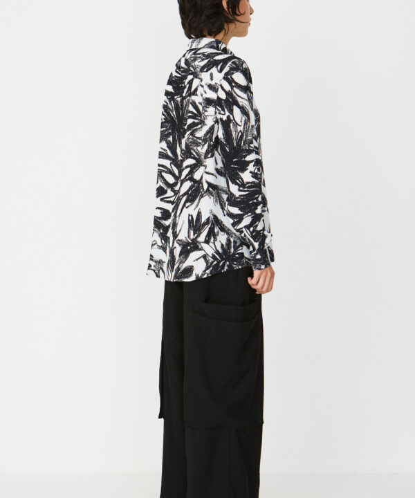 Camisa SKFK asune estampada ecovero viscosa wsh00690 k2n 4